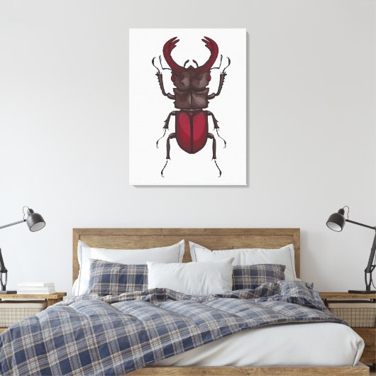 Käfer Leinwanddruck (Insitu (Schlafzimmer))