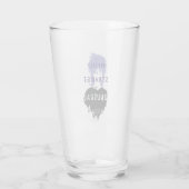 Käfer | Lydia "Seltsam und ungewöhnlich" Grafik Glas (Rückseite)