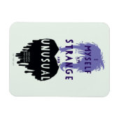 Käfer | Lydia "Seltsam und ungewöhnlich" Grafik Magnet (Horizontal)