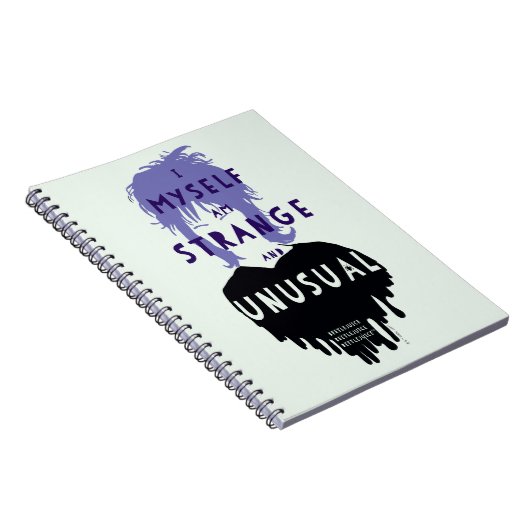 Käfer | Lydia "Seltsam und ungewöhnlich" Grafik Notizblock (Rechte Seite)