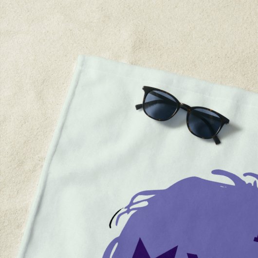 Käfer | Lydia "Seltsam und ungewöhnlich" Grafik Strandtuch (Beispiel)