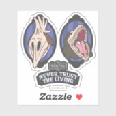 Käfer | Maitlands "Vertraue niemals dem Leben" Aufkleber (Blatt)