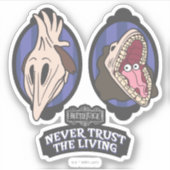 Käfer | Maitlands "Vertraue niemals dem Leben" Aufkleber (Vorderseite)