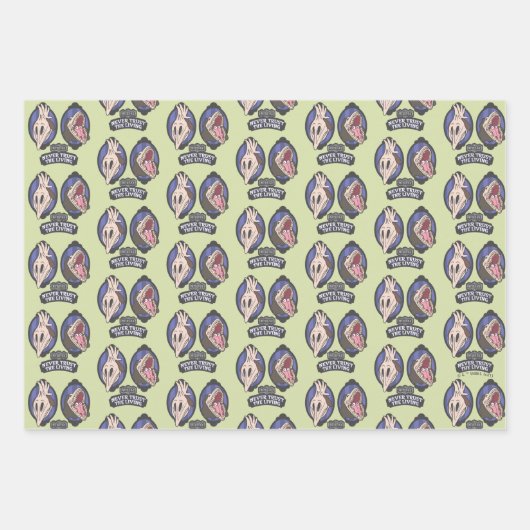 Käfer | Maitlands "Vertraue niemals dem Leben" Geschenkpapier Set (Vorderseite)