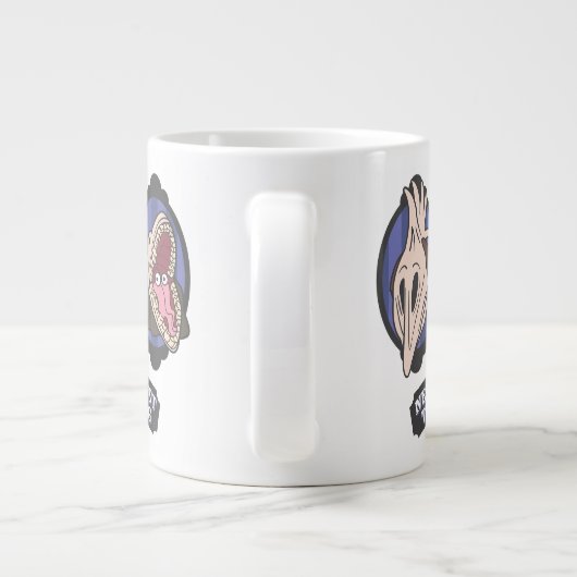 Käfer | Maitlands "Vertraue niemals dem Leben" Jumbo-Tasse (Rückseite)