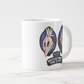 Käfer | Maitlands "Vertraue niemals dem Leben" Jumbo-Tasse (Vorderseite Rechts)