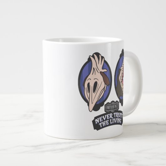 Käfer | Maitlands "Vertraue niemals dem Leben" Jumbo-Tasse (Vorderseite Rechts)