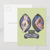 Käfer | Maitlands "Vertraue niemals dem Leben" Postkarte (Vorne/Hinten)