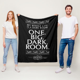Käfer Mein ganzes Leben ist ein dunkles Zimmer Fleecedecke
