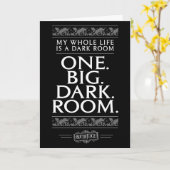 Käfer | Mein ganzes Leben ist ein dunkles Zimmer Karte (Gelbe Blume)