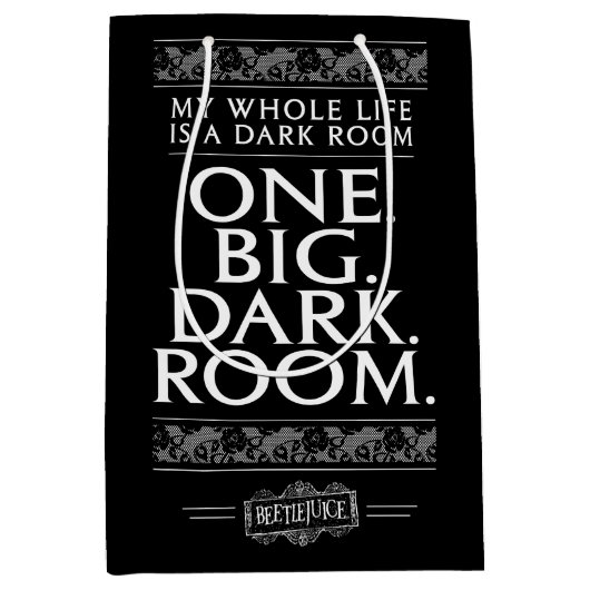 Käfer | Mein ganzes Leben ist ein dunkles Zimmer Mittlere Geschenktüte (Vorderseite)
