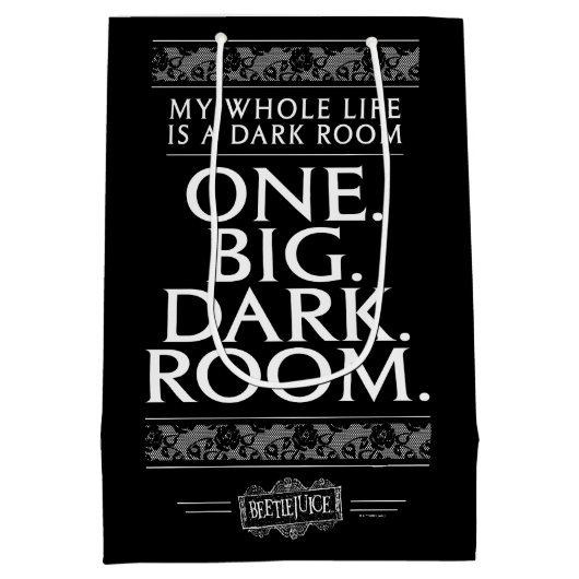 Käfer | Mein ganzes Leben ist ein dunkles Zimmer Mittlere Geschenktüte (Rückseite)