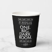 Käfer | Mein ganzes Leben ist ein dunkles Zimmer Pappbecher (Vorderseite)