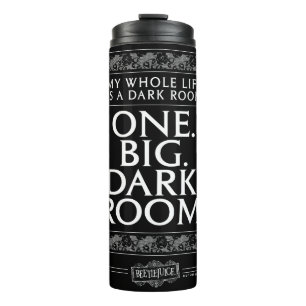 Käfer   Mein ganzes Leben ist ein dunkles Zimmer Thermosbecher