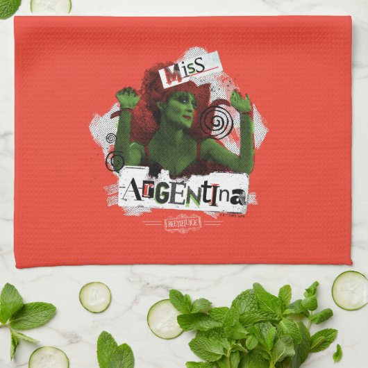 Käfer | Miss Argentinien Geschirrtuch (Gefaltet)