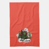 Käfer | Miss Argentinien Geschirrtuch (Vertikal)