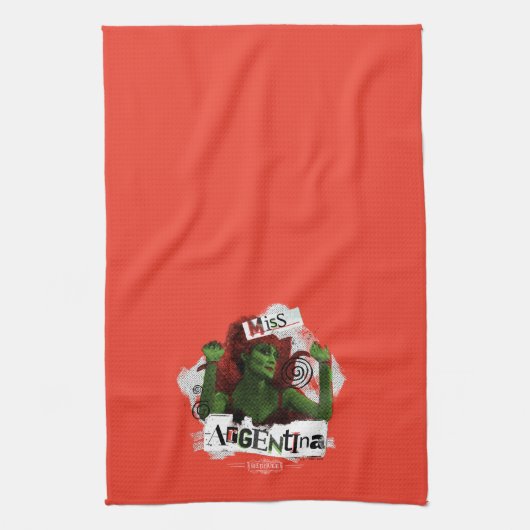 Käfer | Miss Argentinien Geschirrtuch (Vertikal)