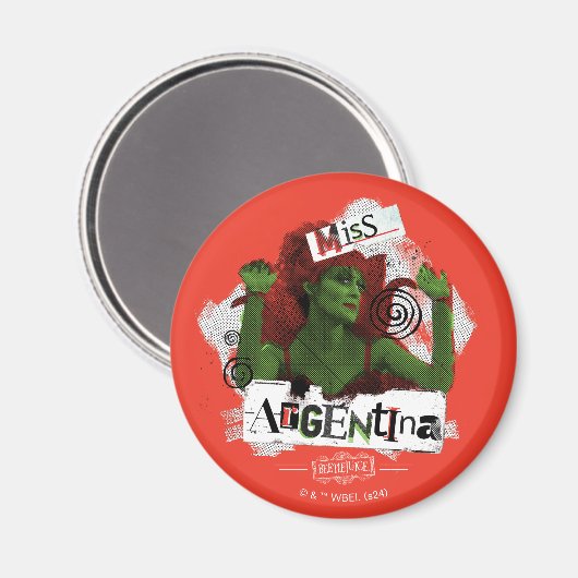 Käfer | Miss Argentinien Magnet (Vorderseite/Rückseite)