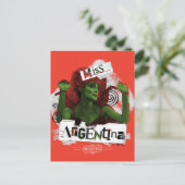 Käfer | Miss Argentinien Postkarte (Stehend Vorderseite)