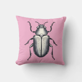 Käfer mit Initialen Kissen