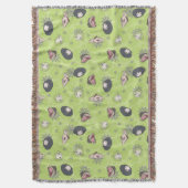 Käfer | Niedliches Chibi Toss Pattern Decke (Vorderseite Vertikal)