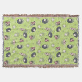 Käfer | Niedliches Chibi Toss Pattern Decke (Vorderseite)