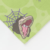 Käfer | Niedliches Chibi Toss Pattern Fleecedecke (Ecke)