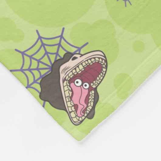 Käfer | Niedliches Chibi Toss Pattern Fleecedecke (Ecke)