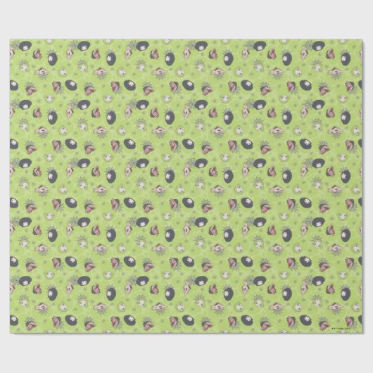 Käfer | Niedliches Chibi Toss Pattern Geschenkpapier (Flach)