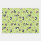 Käfer | Niedliches Chibi Toss Pattern Geschenkpapier Set (Vorderseite 3)