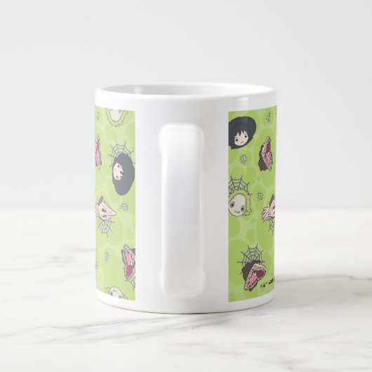Käfer | Niedliches Chibi Toss Pattern Jumbo-Tasse (Rückseite)