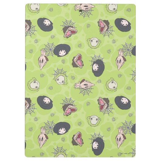 Käfer | Niedliches Chibi Toss Pattern Klemmbrett (Rückseite)