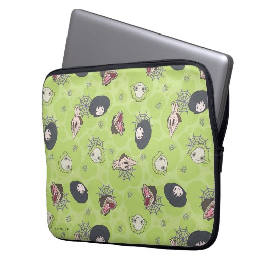 Käfer | Niedliches Chibi Toss Pattern Laptopschutzhülle (Vorderseite Links)