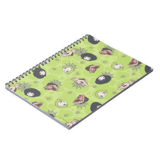 Käfer | Niedliches Chibi Toss Pattern Notizblock (Linke Seite)