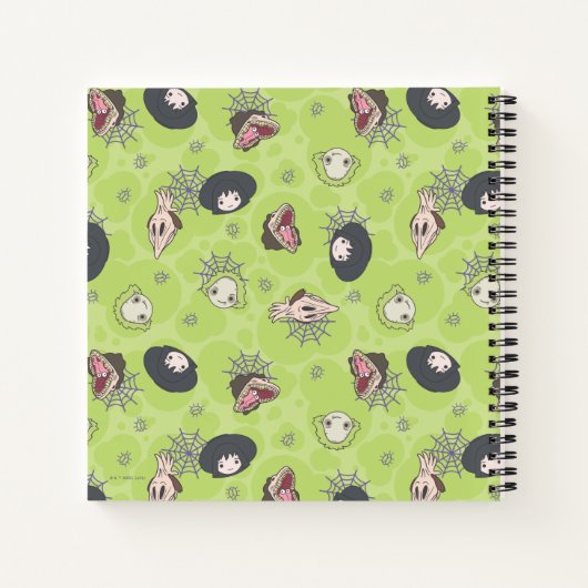 Käfer | Niedliches Chibi Toss Pattern Notizblock (Rückseite)