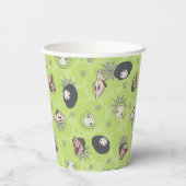 Käfer | Niedliches Chibi Toss Pattern Pappbecher (Rückseite)