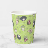 Käfer | Niedliches Chibi Toss Pattern Pappbecher (Links)