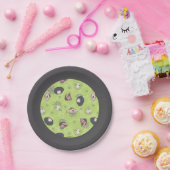 Käfer | Niedliches Chibi Toss Pattern Pappteller (Party)