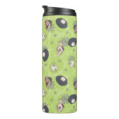 Käfer | Niedliches Chibi Toss Pattern Thermosbecher (Nach rechts gedreht)