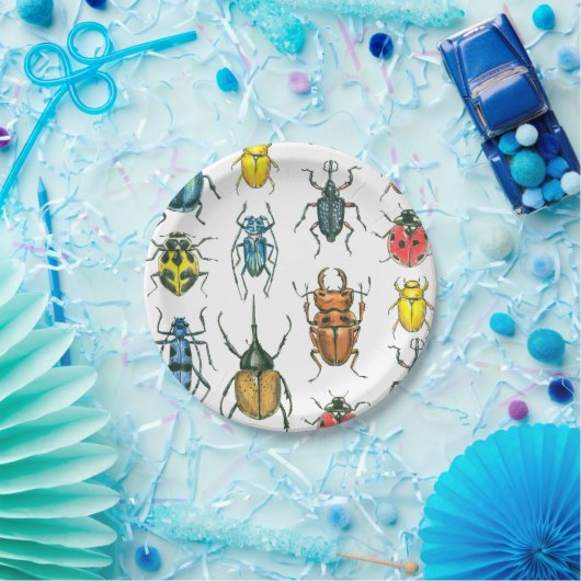 Käfer Pappteller (Party)