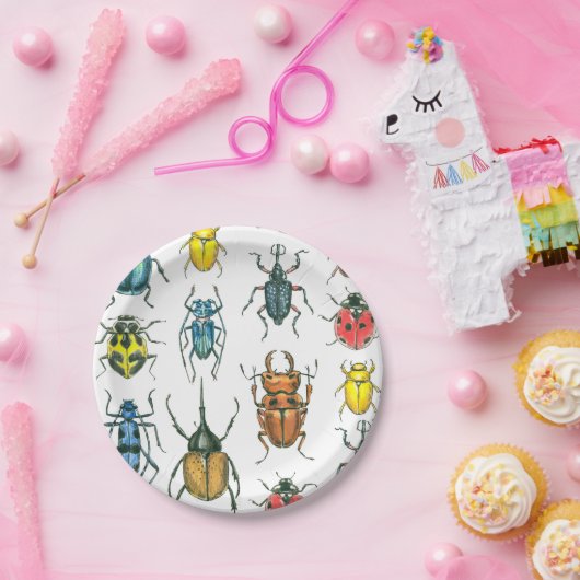 Käfer Pappteller (Party)