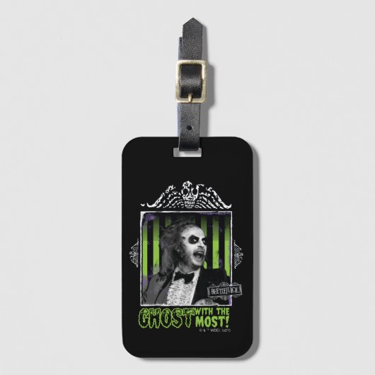 Käfer | Portrait "Geist mit dem Besten" Gepäckanhänger (Vorderseite Vertikal)