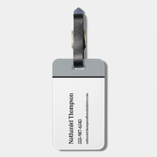 Käfer-Saft Beetlesaft Gepäckanhänger (Rückseite vertikal)