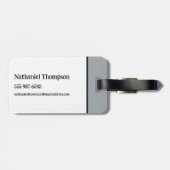 Käfer-Saft Beetlesaft Gepäckanhänger (Rückseite horizontal)