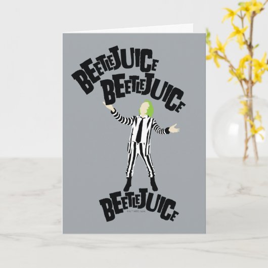 Käfer-Saft Beetlesaft Karte (Gelbe Blume)