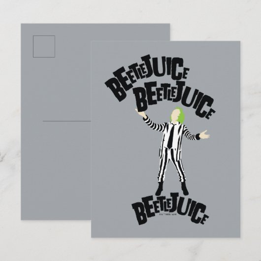 Käfer-Saft Beetlesaft Postkarte (Vorne/Hinten)