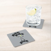 Käfer-Saft Beetlesaft Rechteckiger Pappuntersetzer (Vor Ort)