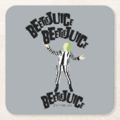 Käfer-Saft Beetlesaft Rechteckiger Pappuntersetzer (Vorderseite)