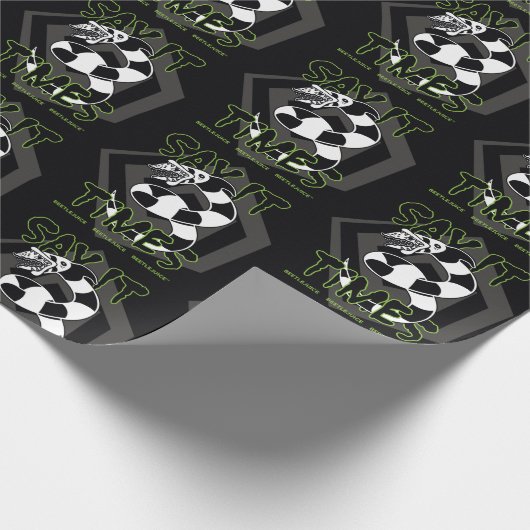 Käfer | Sagen Sie es dreimal Geschenkpapier (Ecke)