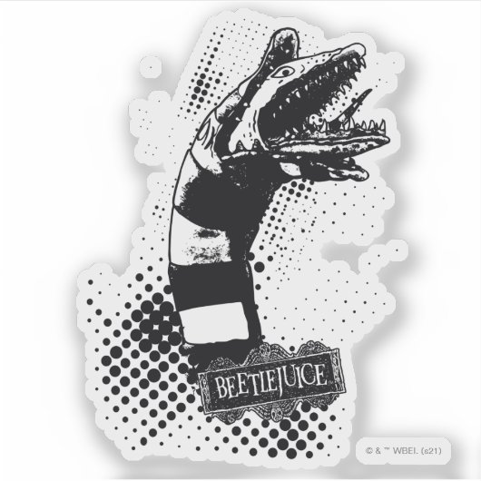 Käfer | Sandworm Illustration Aufkleber (Vorderseite)